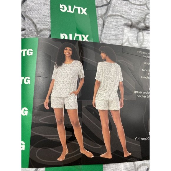 DISNEY Women's PJ's X-Large XL Mickey Mouse Pajamas 2-Piece Lounge Wear NWT - Picture 6 of 6